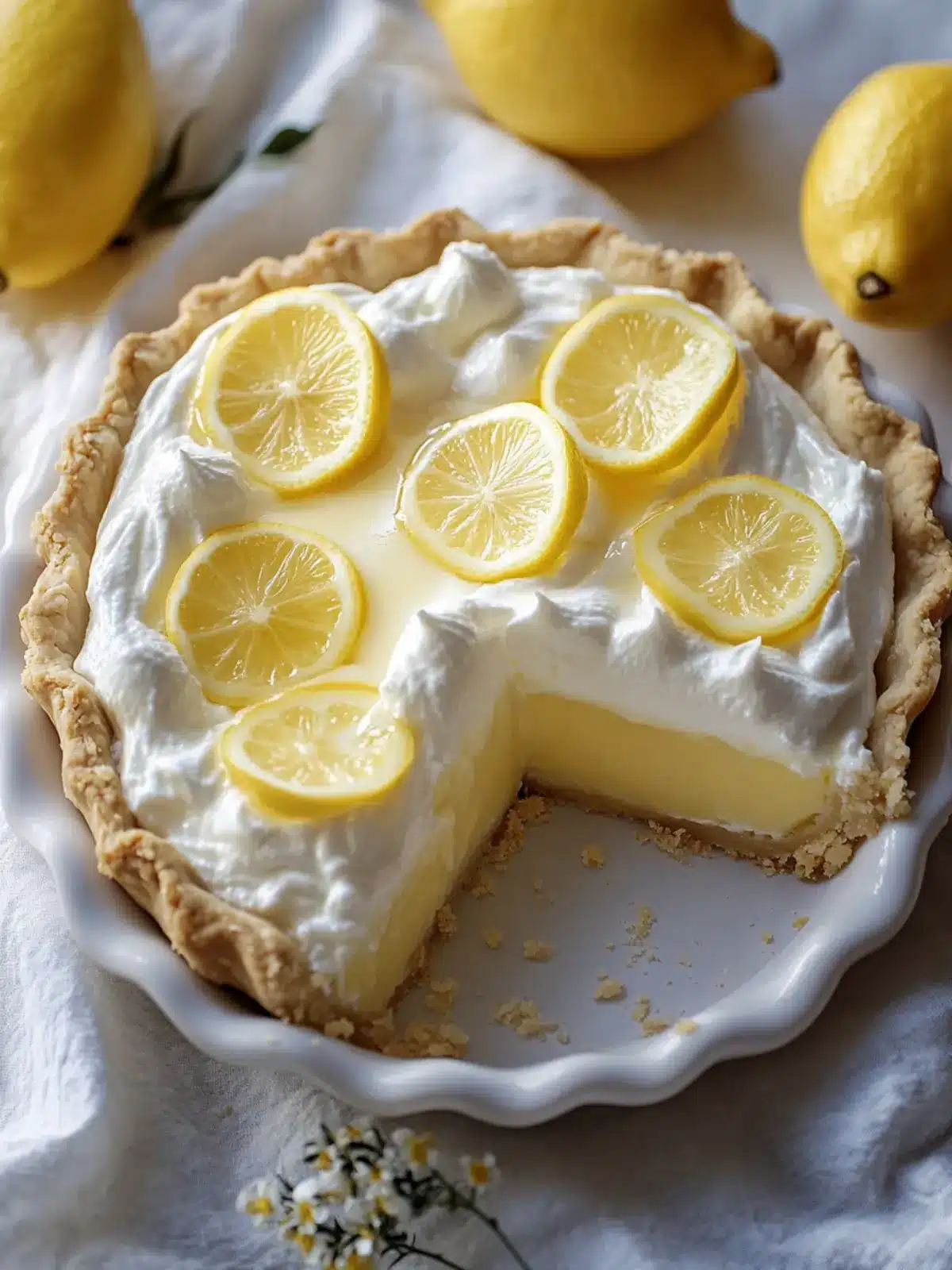 Lemon Supreme Pie: Refreshing Creamy Bliss for Every Occasion 3 Lemon Supreme Pie