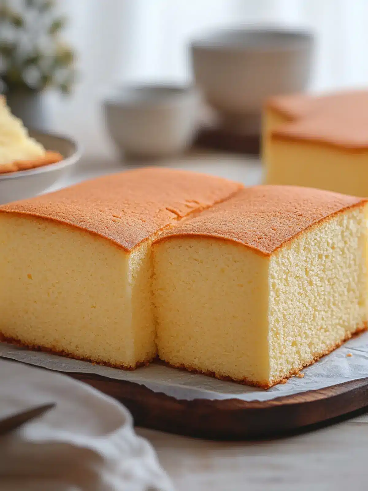Fluffy Taiwanese Castella Cake: The Lightest Sweet Treat Ever 4 Taiwanese Castella Cake