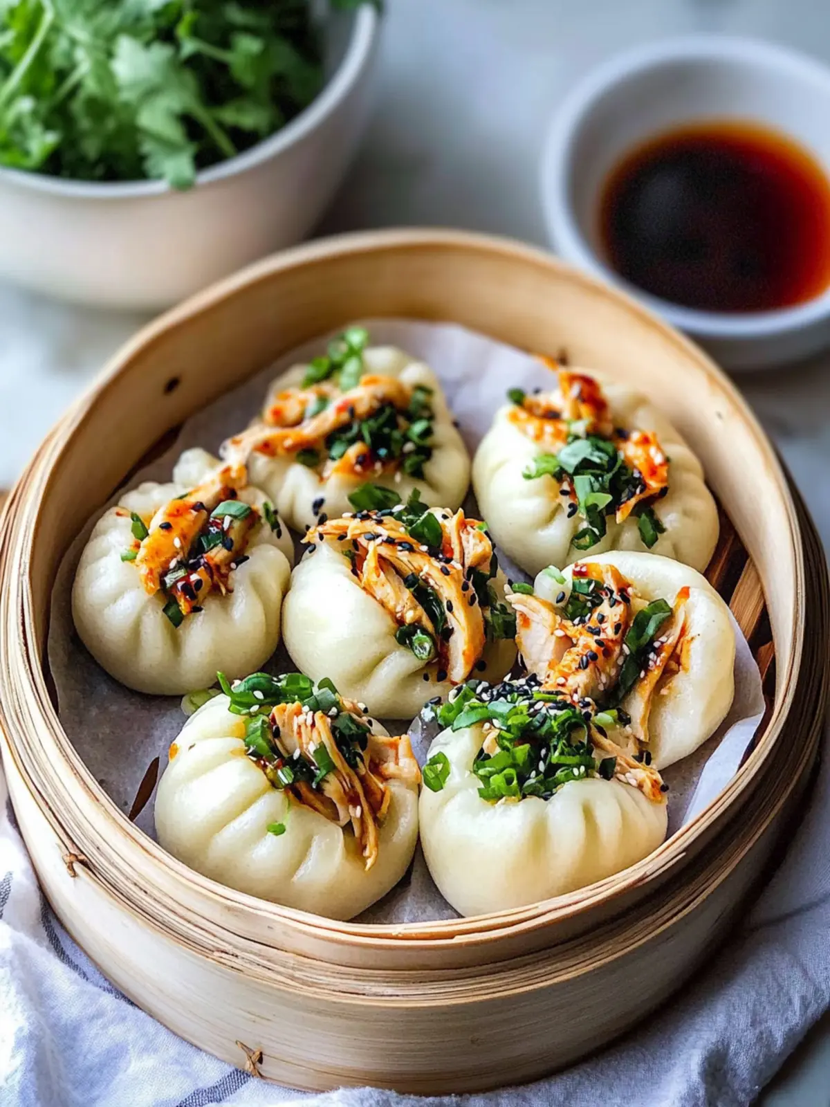 Korean Chicken Steamed Buns That Will Wow Your Taste Buds 4 Korean Chicken Steamed Buns