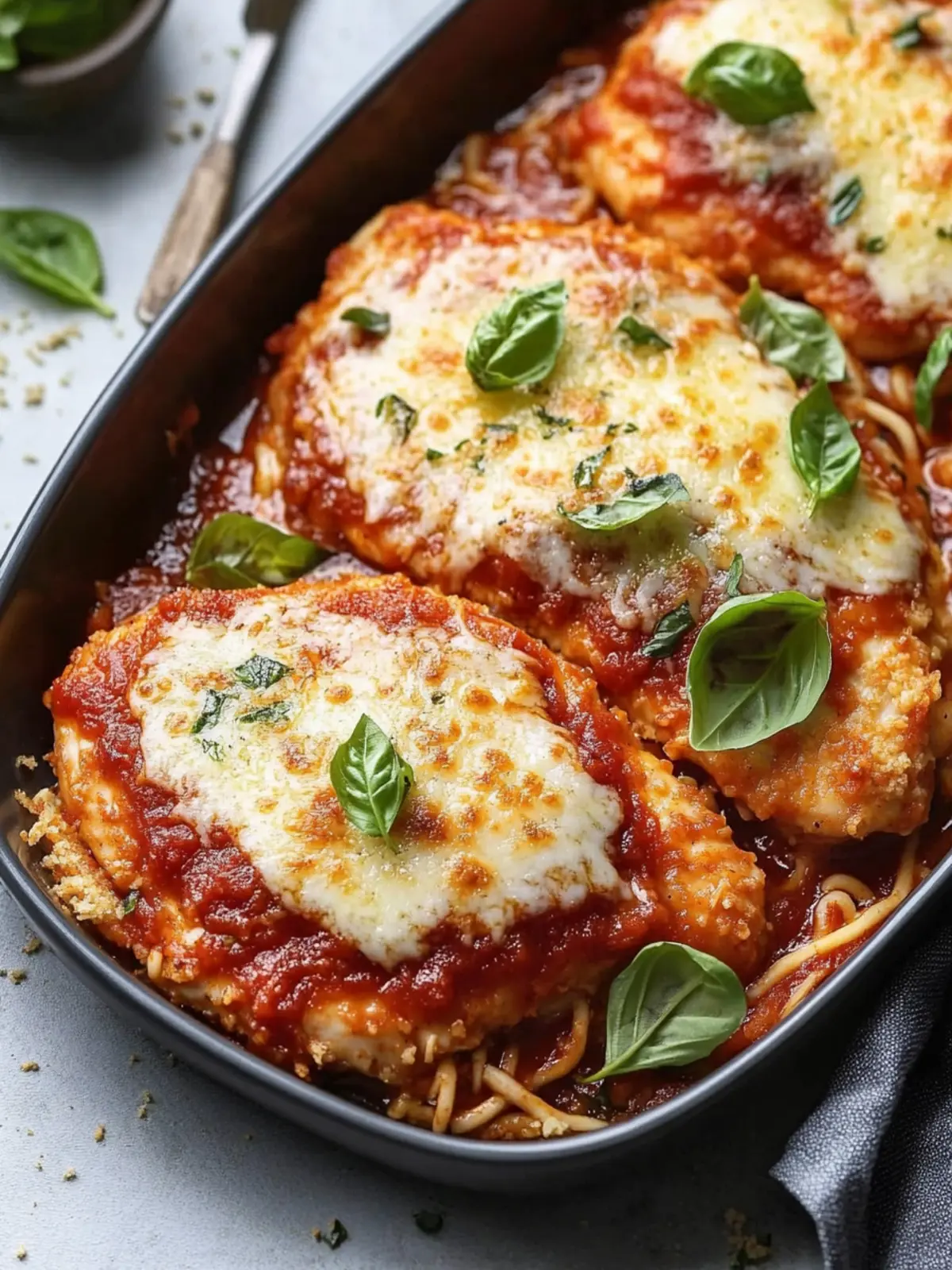 Healthy Baked Chicken Parmesan That'll Change Your Dinner Game 2 Healthy Baked Chicken Parmesan