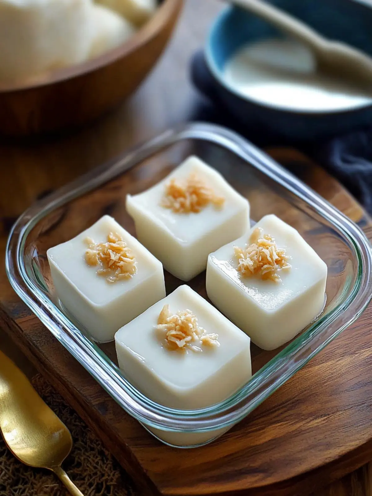 Silky Chinese Coconut Pudding: Easy 5-Ingredient Delight 4 Chinese Coconut Pudding