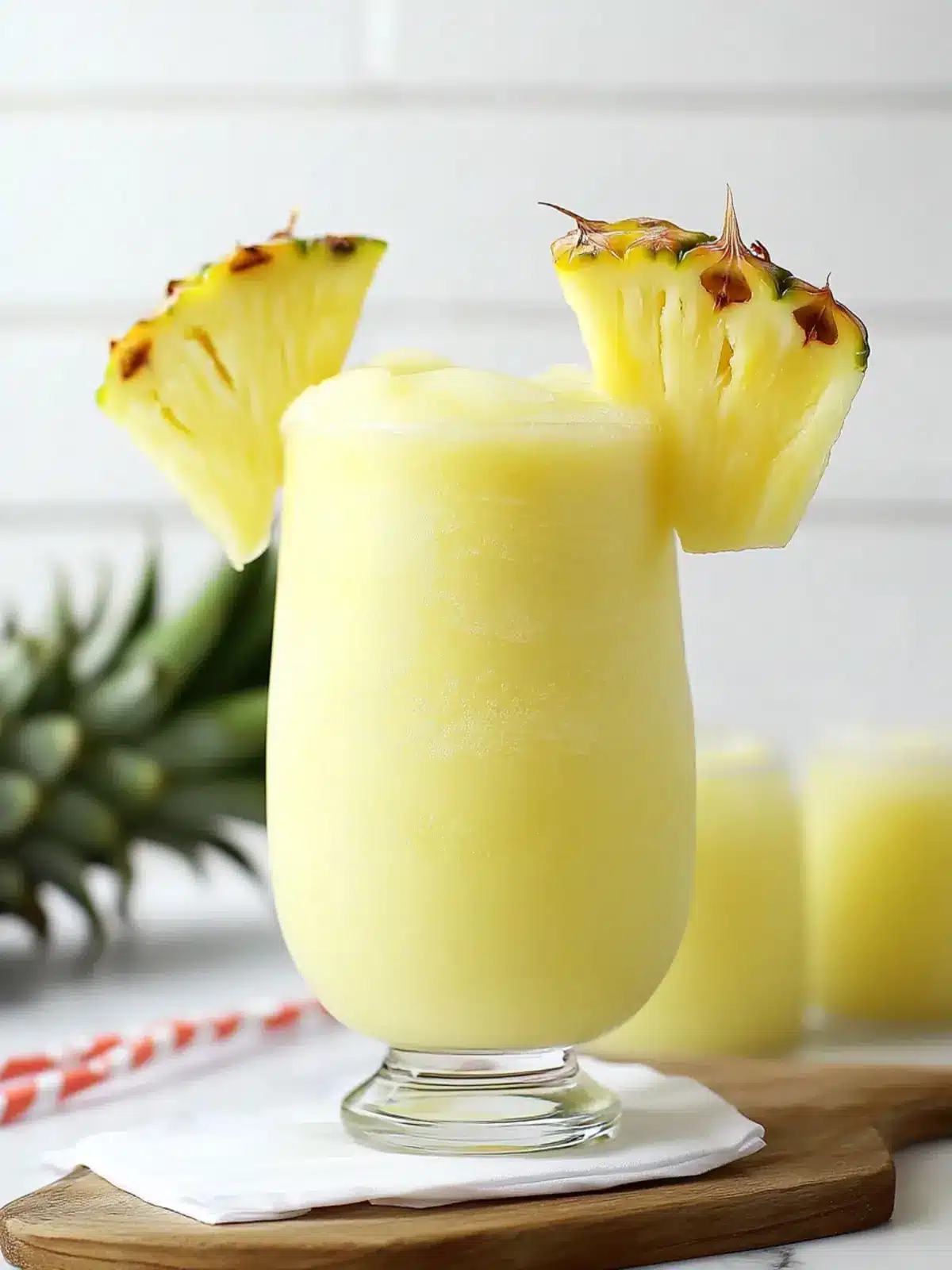 Pineapple Rum Slush: Your Ultimate Tropical Escape Drink 5 Pineapple Rum Slush