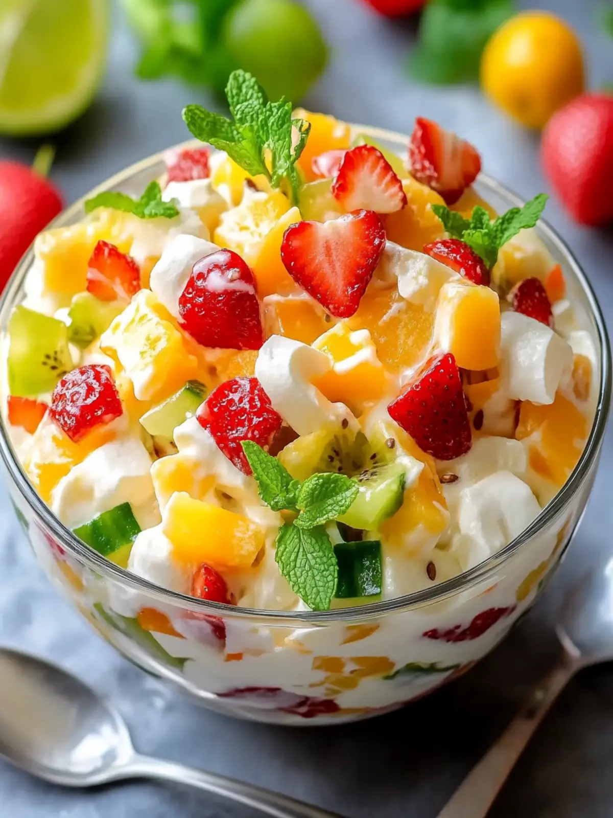Hawaiian Cheesecake Salad: A Tropical Paradise in a Bowl 2 Hawaiian Cheesecake Salad