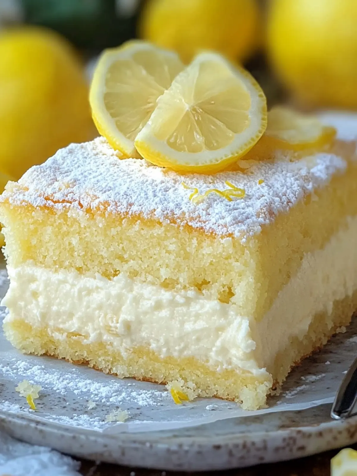 Easy Lemon Custard Cake for a Refreshing Summer Treat 3 Lemon Custard Cake