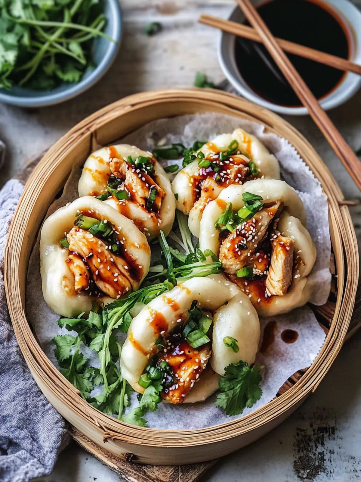Korean Chicken Steamed Buns That Will Wow Your Taste Buds 3 Korean Chicken Steamed Buns