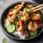 Crispy Rice with Spicy Shrimp Salad for Sushi Lovers 2 Crispy Rice with Spicy Shrimp Salad