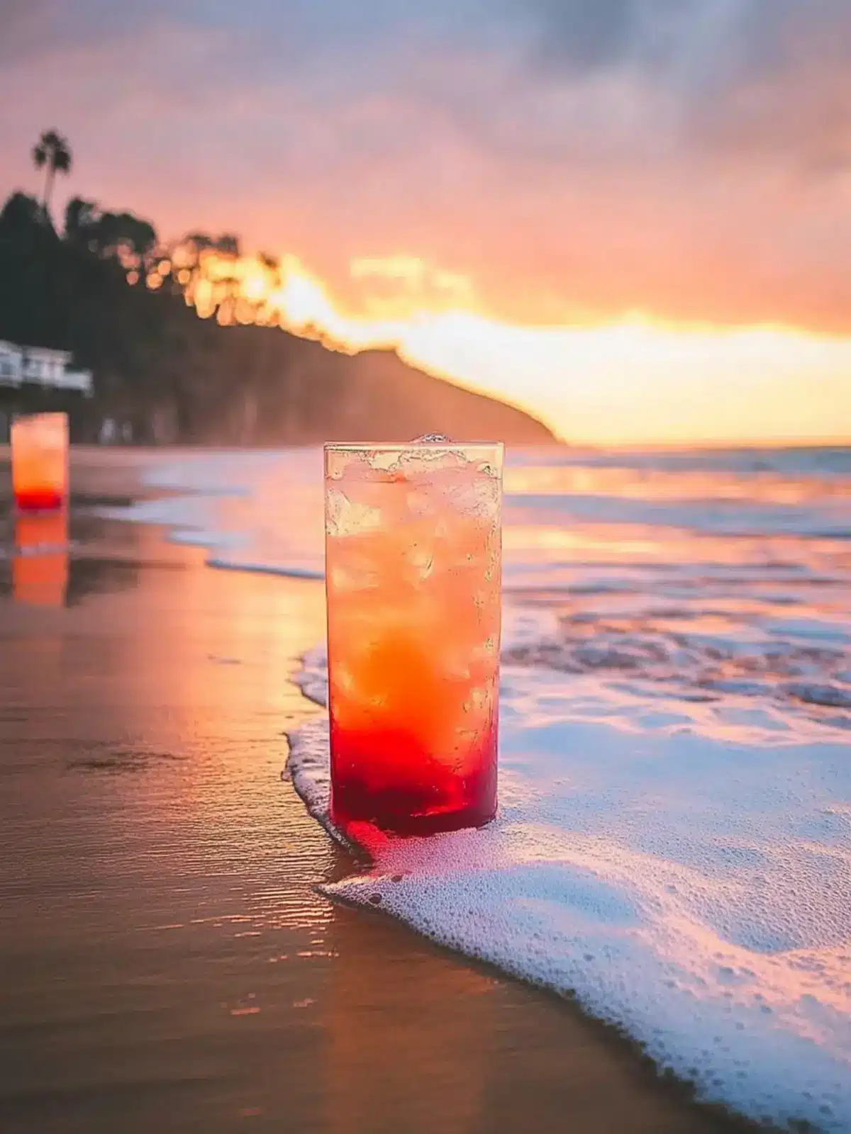 Discover the Refreshing Malibu Sunset: Easy Tropical Bliss 2 Malibu Sunset