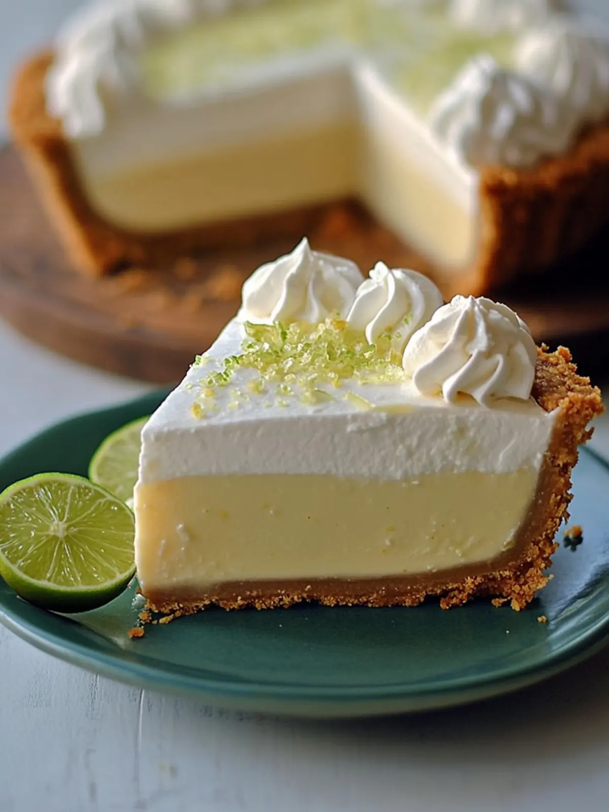 Triple Decker Key Lime Pie That's a Slice of Paradise 2 Triple Decker Key Lime Pie