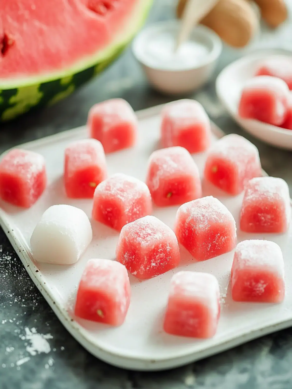 Mouthwatering Watermelon Mochi for a Refreshing Summer Treat 4 Watermelon Mochi