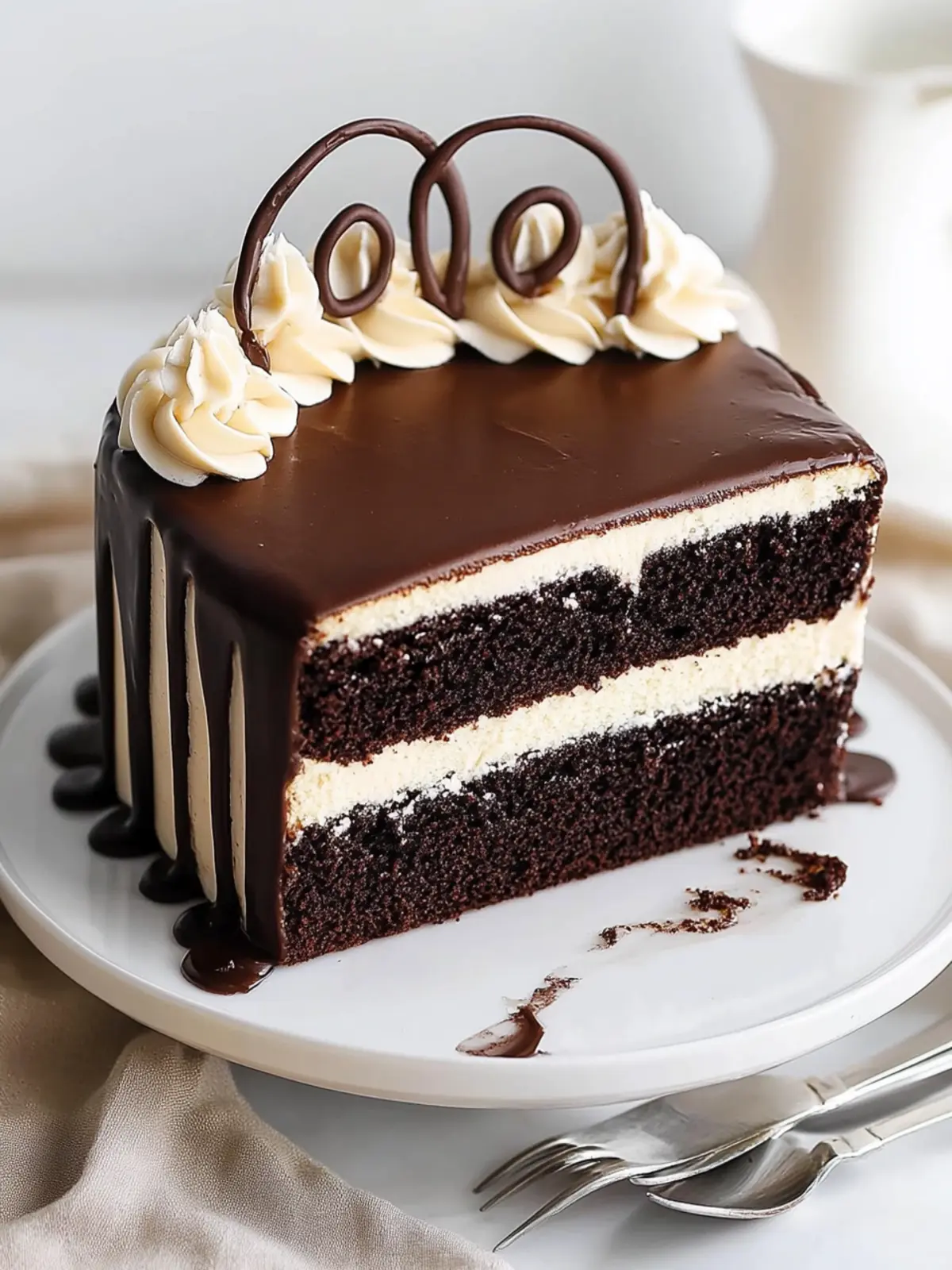 Decadent Tuxedo Bar Cake: A Chocolate Lover’s Dream! 3 Tuxedo Bar Cake