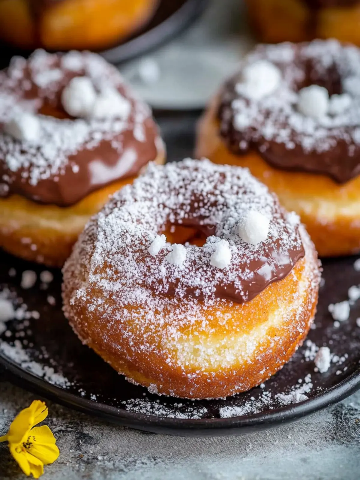 Indulge in Warm Nutella Stuffed Donuts Made at Home 5 Nutella Stuffed Donuts