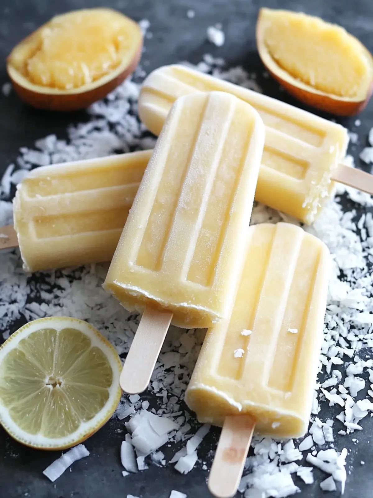 Coconut Mango Popsicles: Your Ultimate Dairy-Free Refreshment 2 Coconut Mango Popsicles