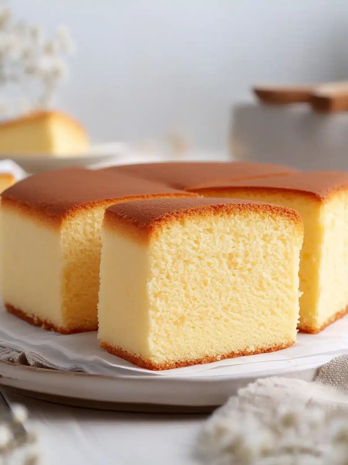 Fluffy Taiwanese Castella Cake: The Lightest Sweet Treat Ever 5 Taiwanese Castella Cake
