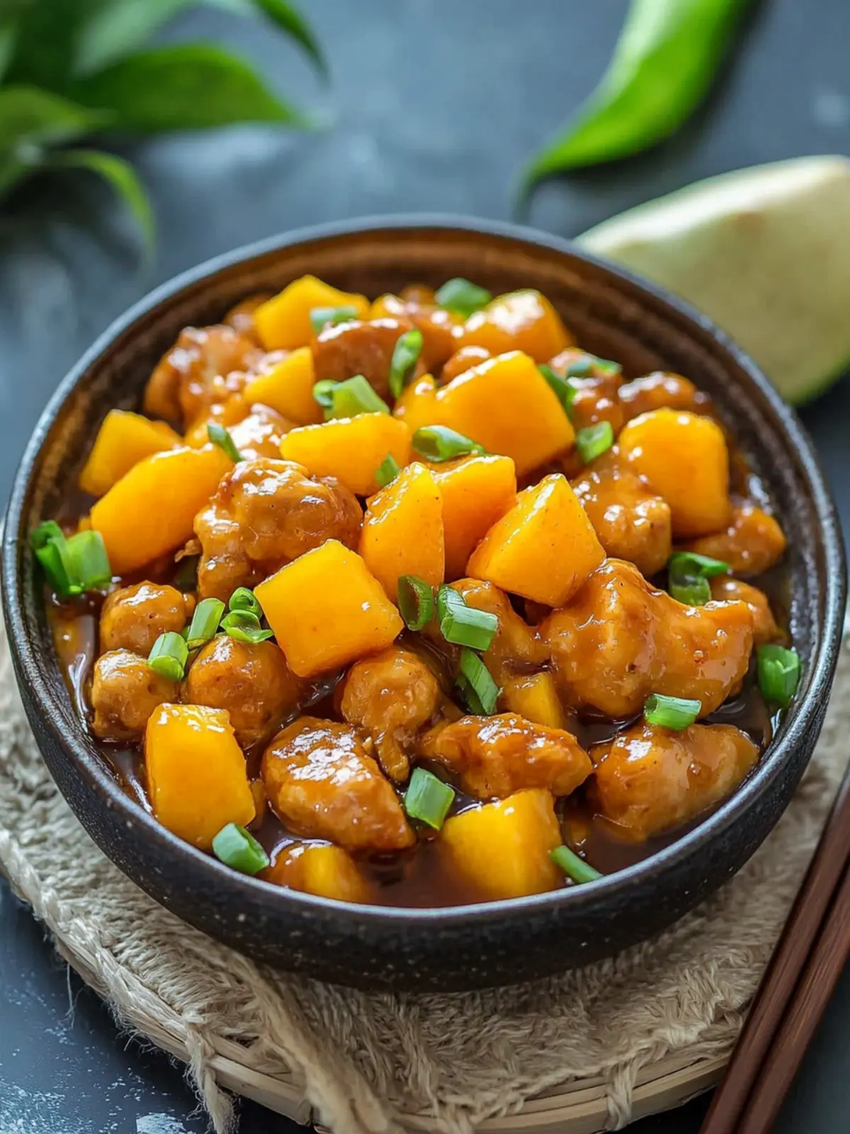 Savor Chinese Style Mango Chicken: A Quick Flavor Burst 4 Chinese Style Mango Chicken