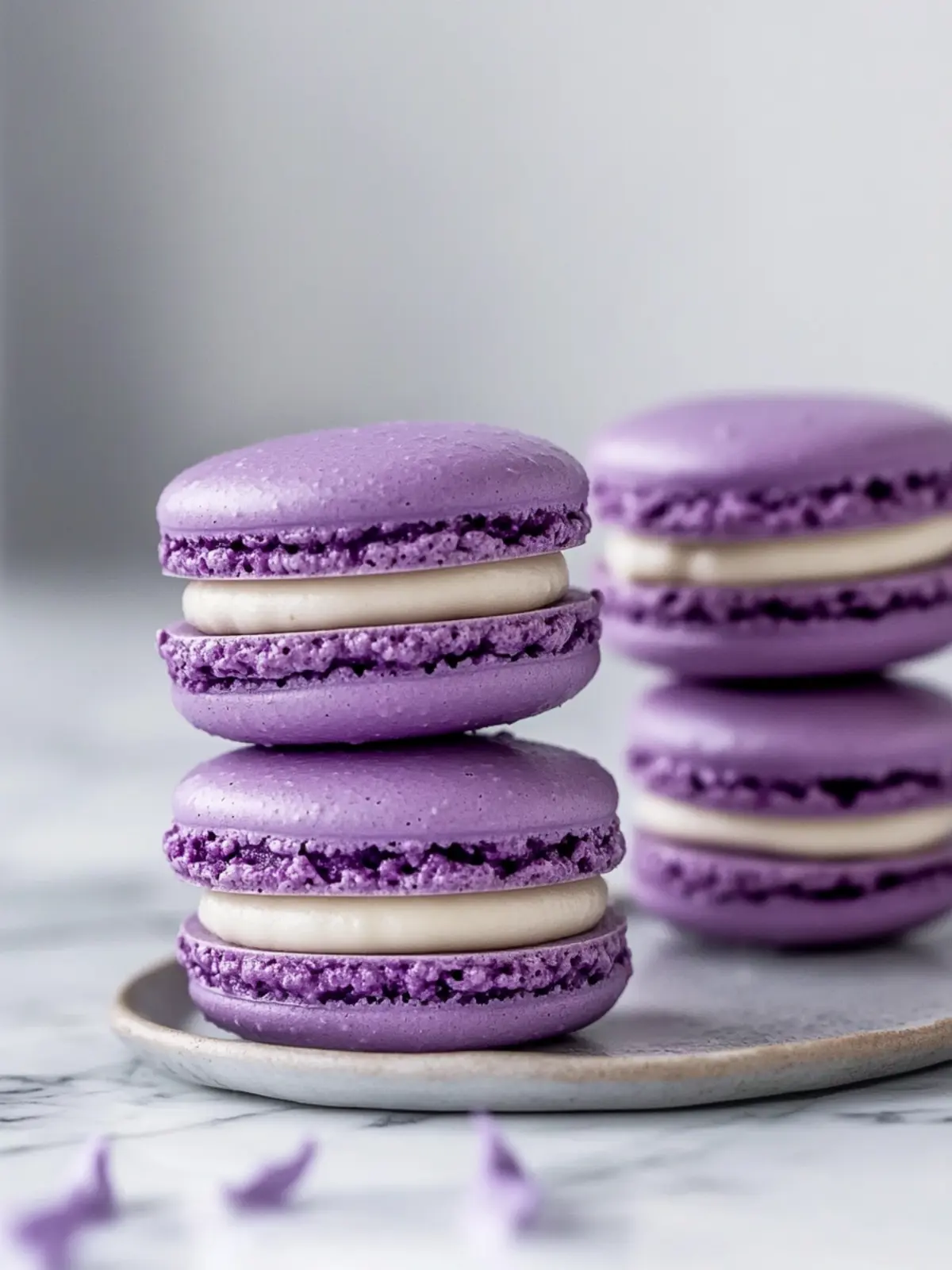 Purple Macarons: Delightfully Chewy Treats for Any Occasion 5 Purple Macarons