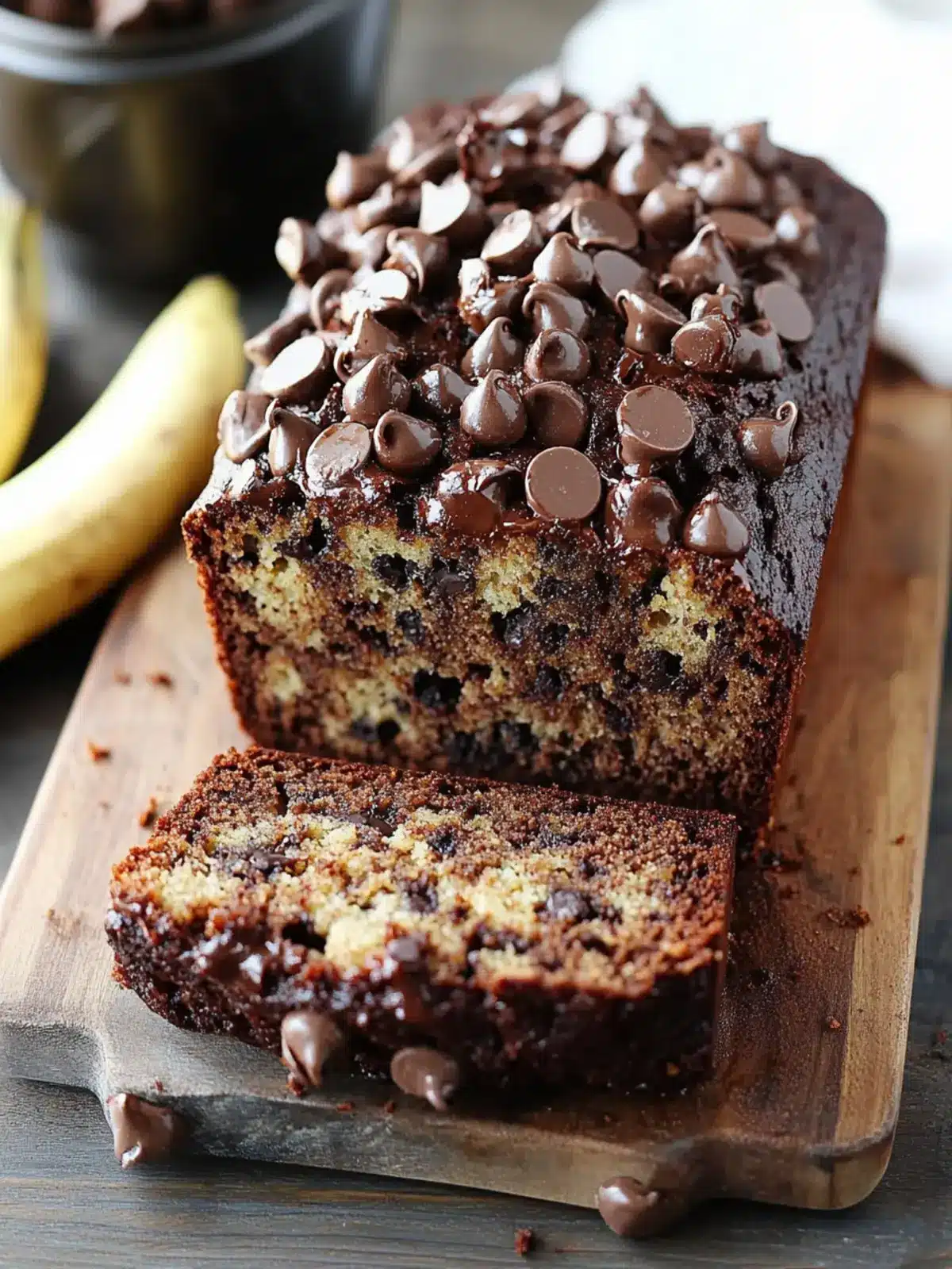 Decadent Chocolate Banana Bread for Ultimate Comfort Baking 2 Chocolate Banana Bread