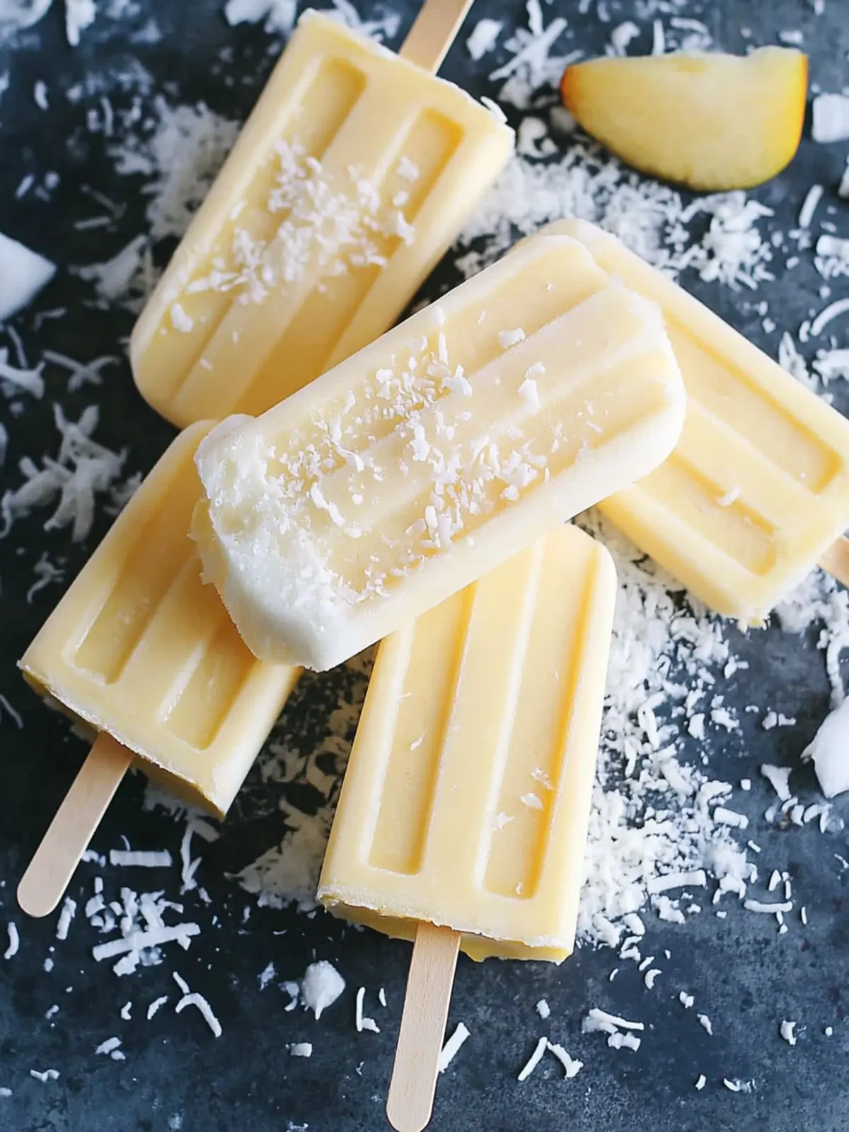 Coconut Mango Popsicles: Your Ultimate Dairy-Free Refreshment 4 Coconut Mango Popsicles