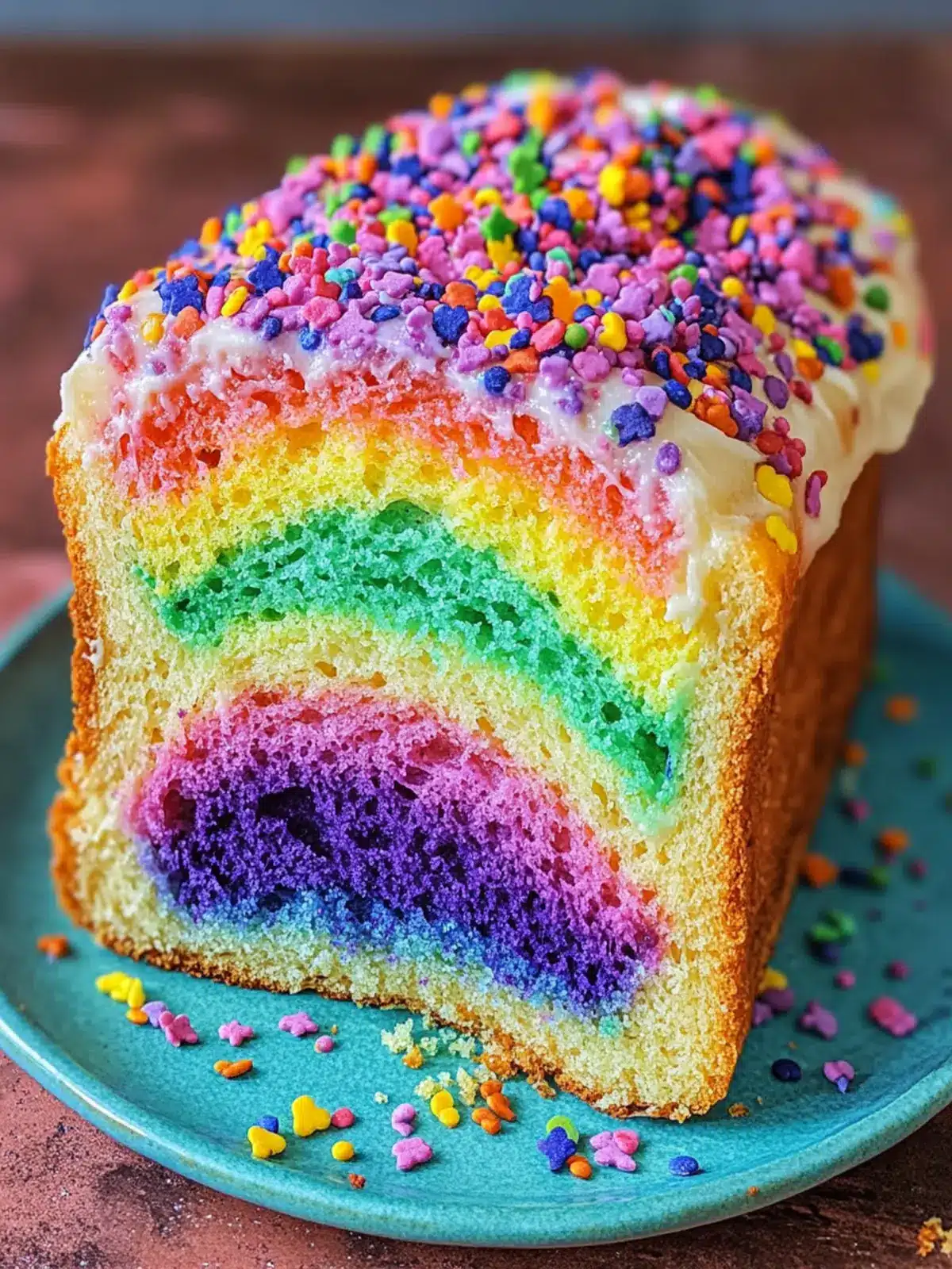Vibrant Rainbow Bread: A Colorful Twist for Family Baking Fun 4 Rainbow Bread