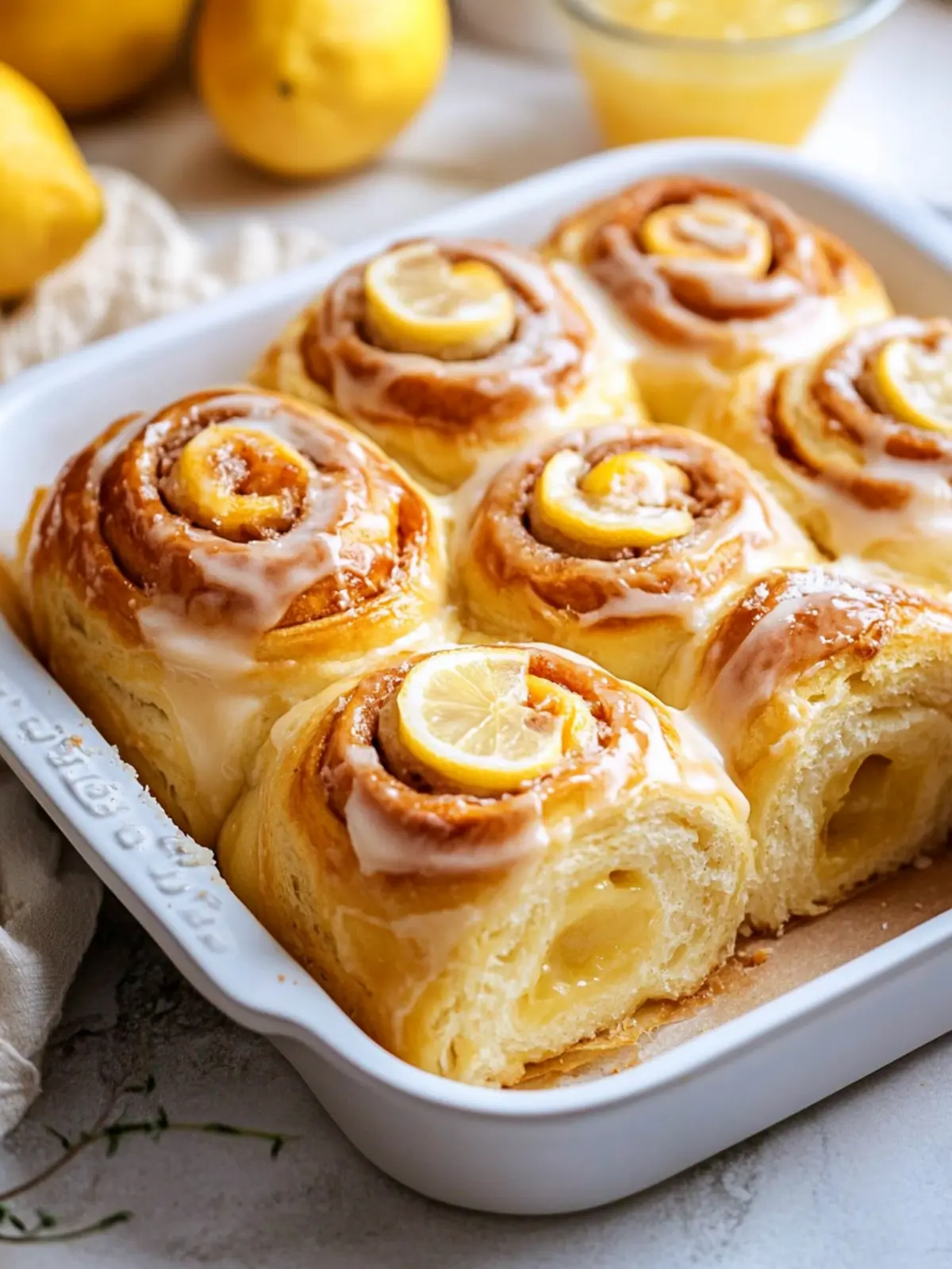 Delicious Lemon Sweet Rolls to Brighten Your Day at Home 3 Lemon Sweet Rolls