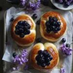 Heavenly Blueberry Cream Brioche Buns for Your Brunch Bliss 2 Blueberry Cream Brioche Buns