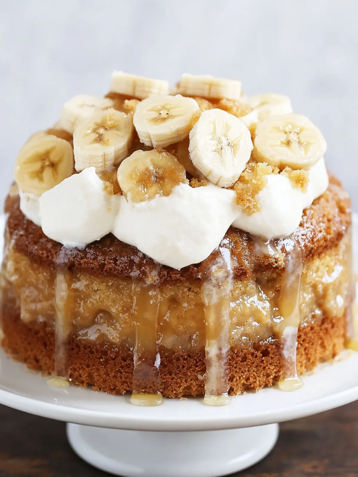 Unforgettable Sticky Banana Bread Pudding Cake to Satisfy Cravings 2 Sticky Banana Bread Pudding Cake