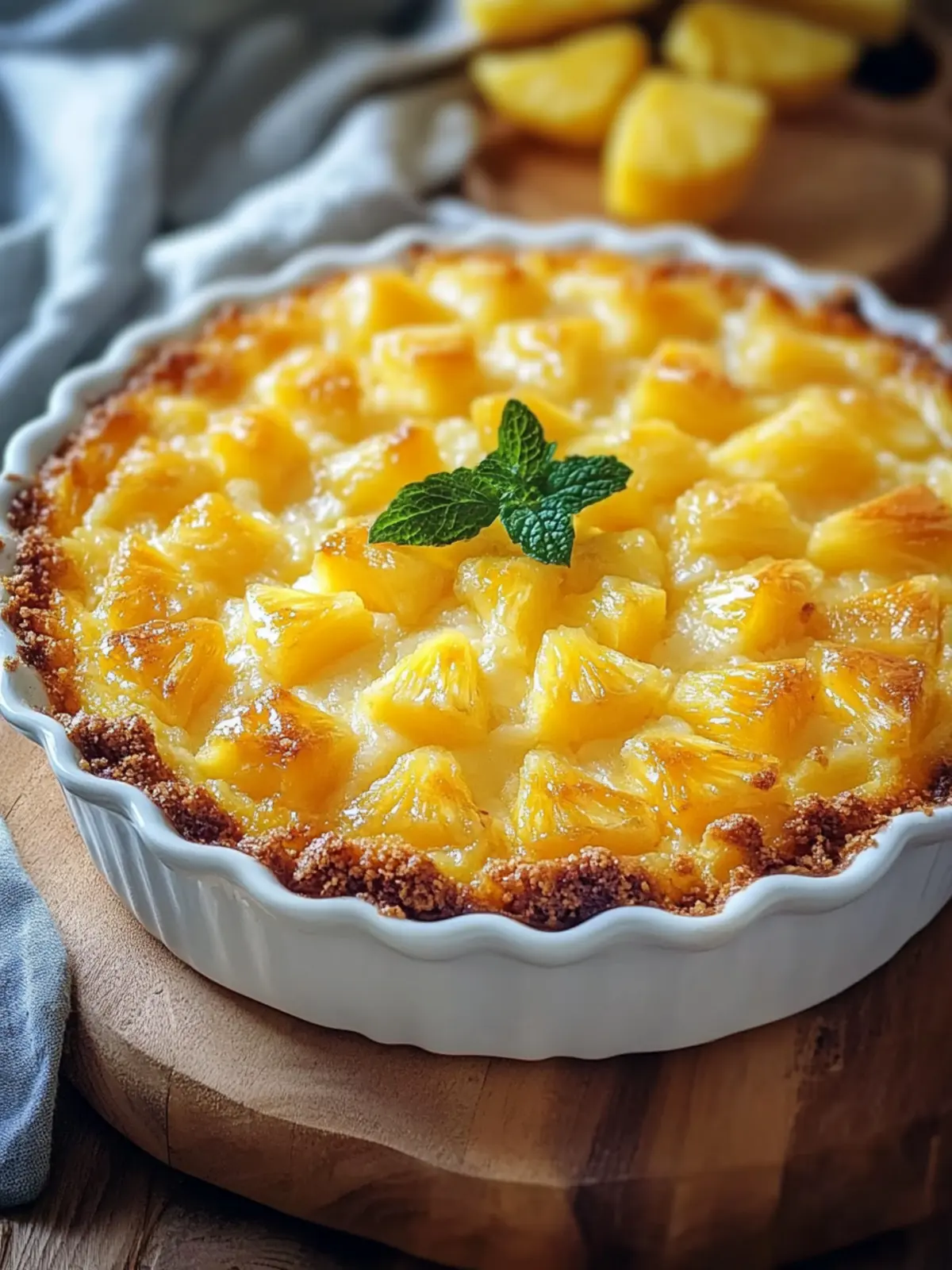 Delicious Pineapple Bake: Sweet Southern Comfort Awaits! 5 Pineapple Bake