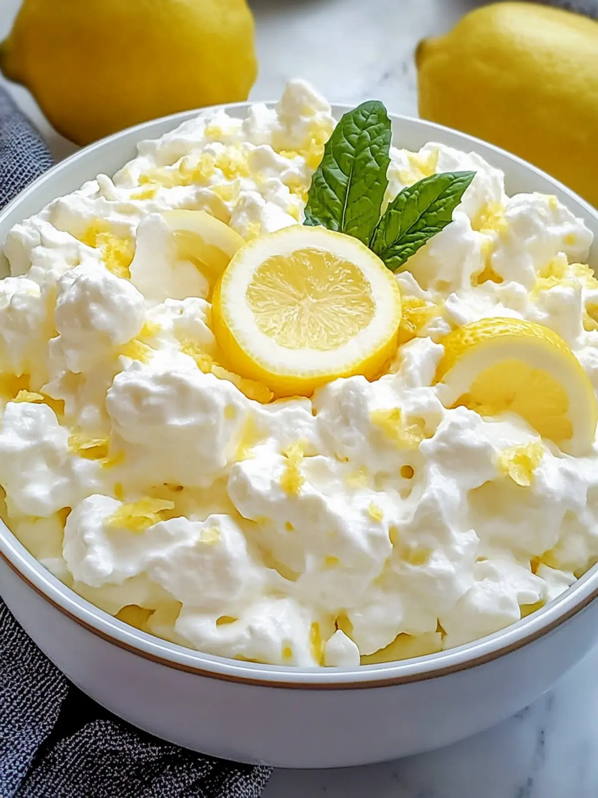 Deliciously Refreshing Classic Lemon Fluff Salad Recipe 4 Classic Lemon Fluff Salad
