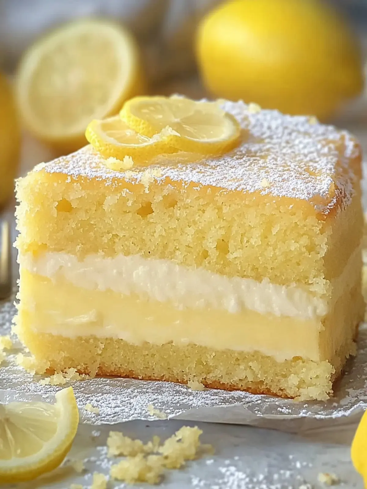 Easy Lemon Custard Cake for a Refreshing Summer Treat 5 Lemon Custard Cake