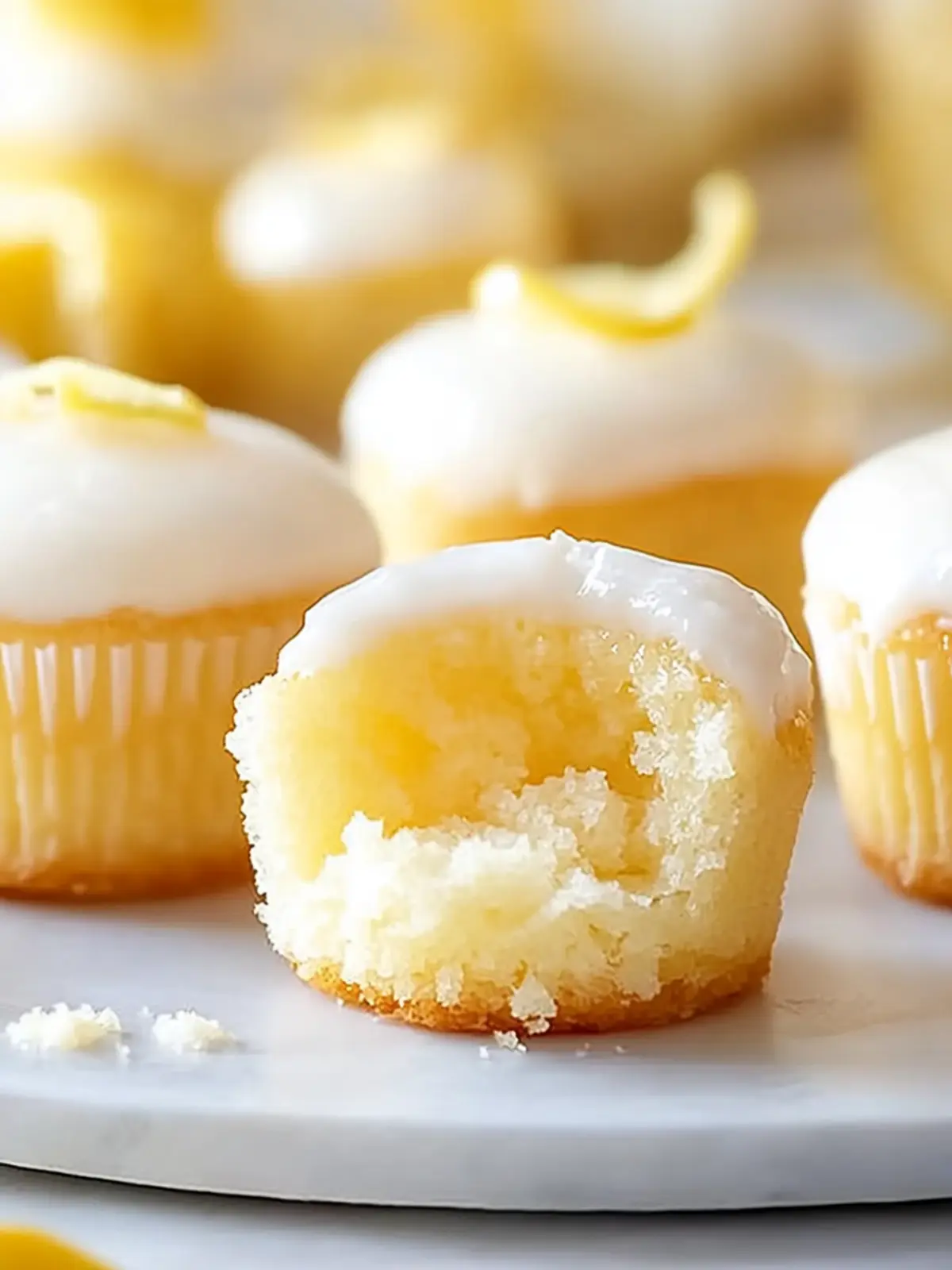 Mini Lemon Drop Cakes – Zesty Bites for Every Celebration 3 Mini Lemon Drop Cakes