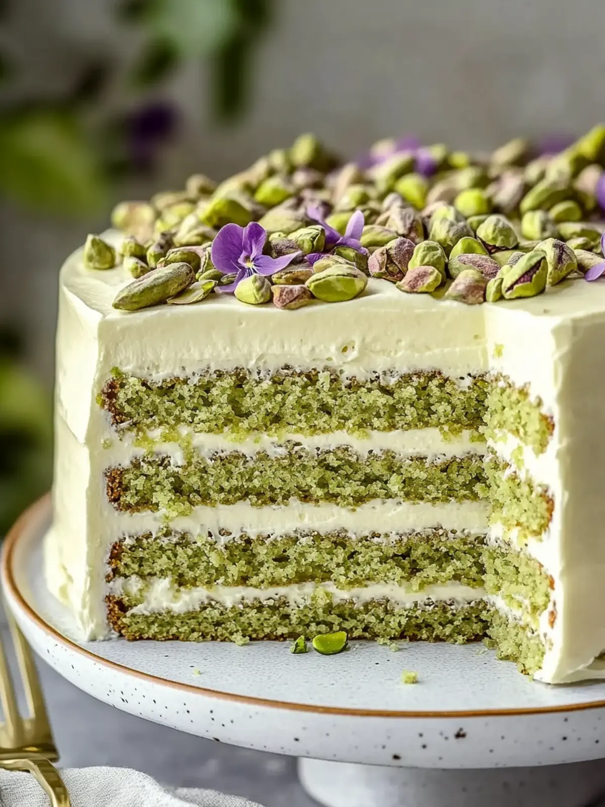 Pistachio Mascarpone Layer Cake: A Luxurious Slice of Bliss 4 Pistachio Mascarpone Layer Cake