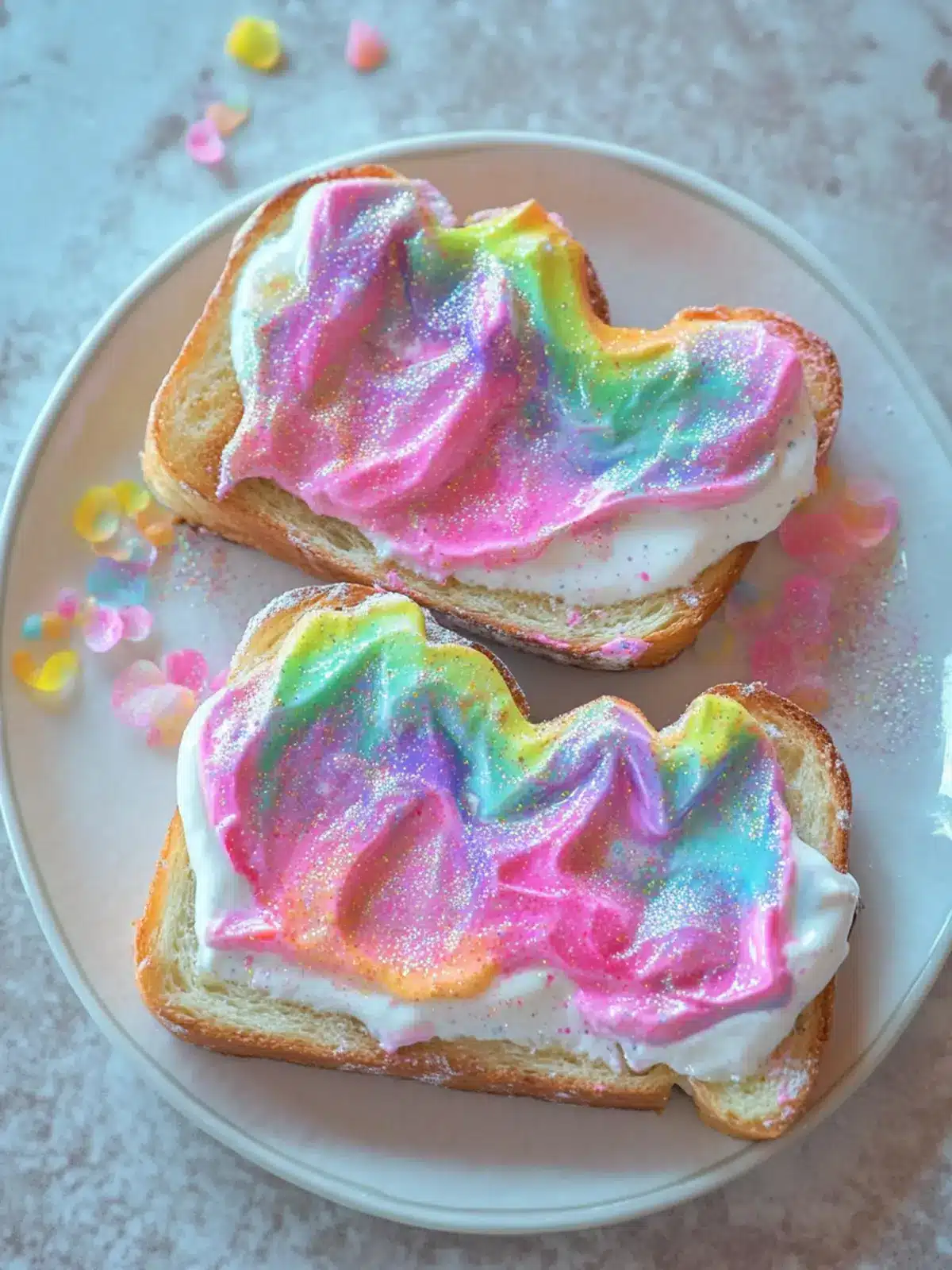 Create Magical Mornings with Breakfast Unicorn Toast 4 Breakfast Unicorn Toast