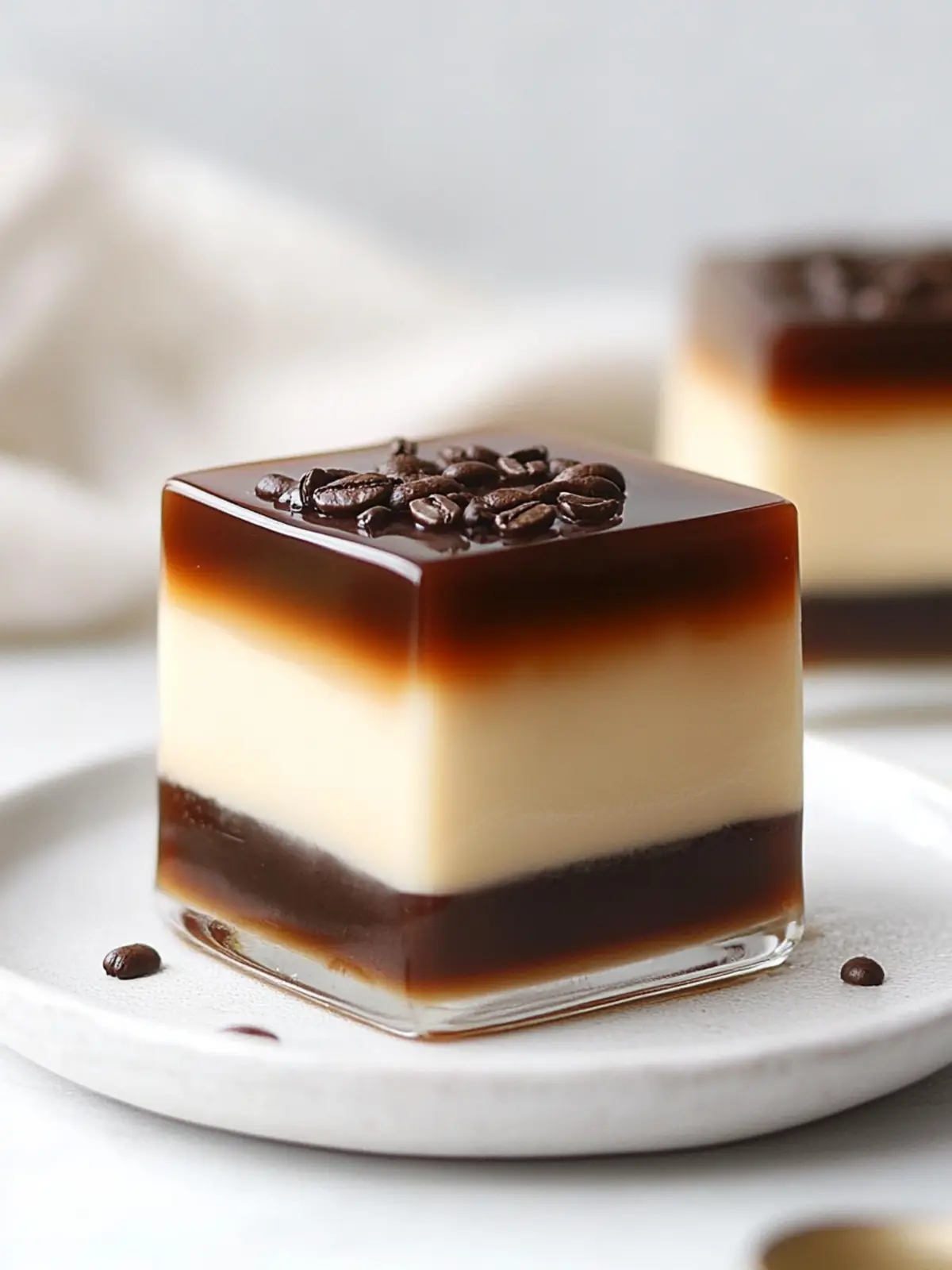 Savor Vietnamese Coffee and Cream Jelly for Dessert Bliss 2 Vietnamese Coffee and Cream Jelly
