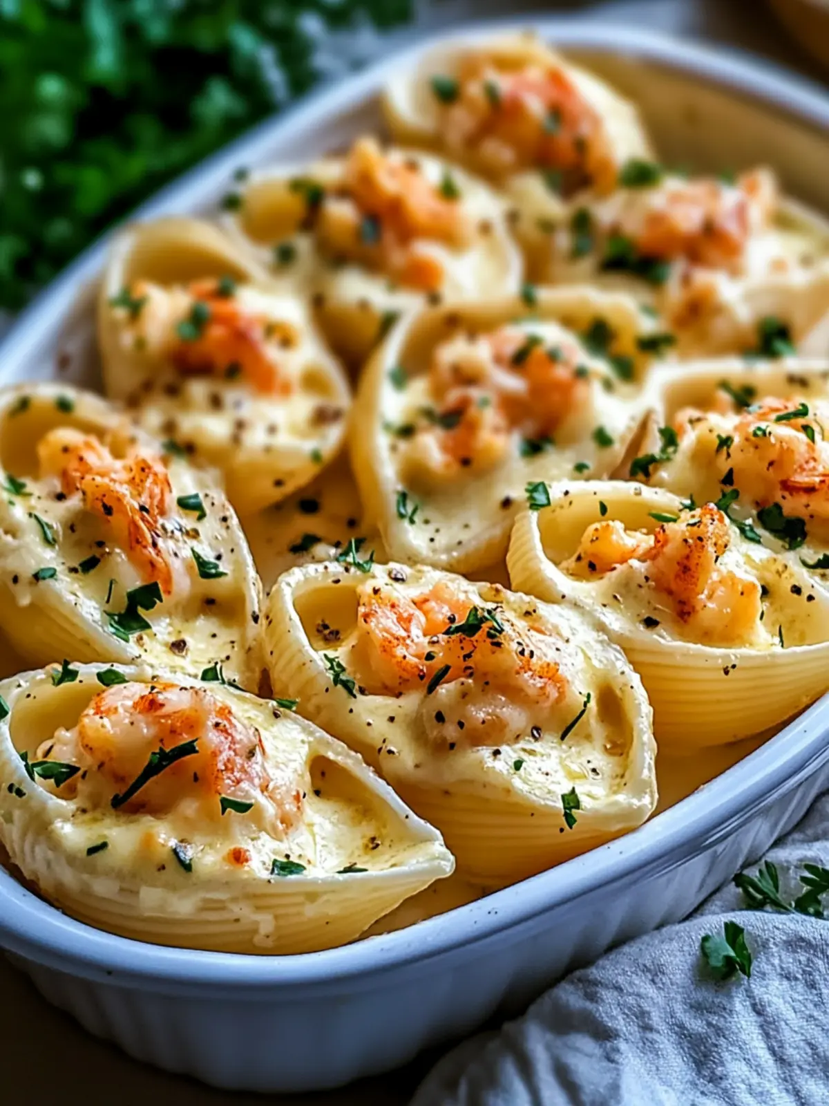 Creamy Seafood Stuffed Shells That Will Wow Your Dinner Guests 2 Creamy Seafood Stuffed Shells