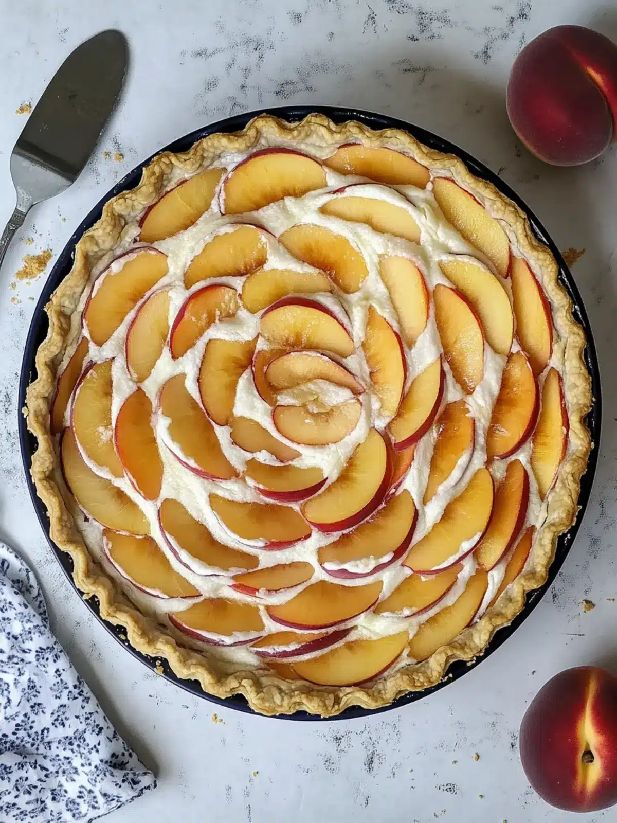 Decadent Peach Fillo Crinkle Pie That's Worth the Wait 5 Peach Fillo Crinkle Pie