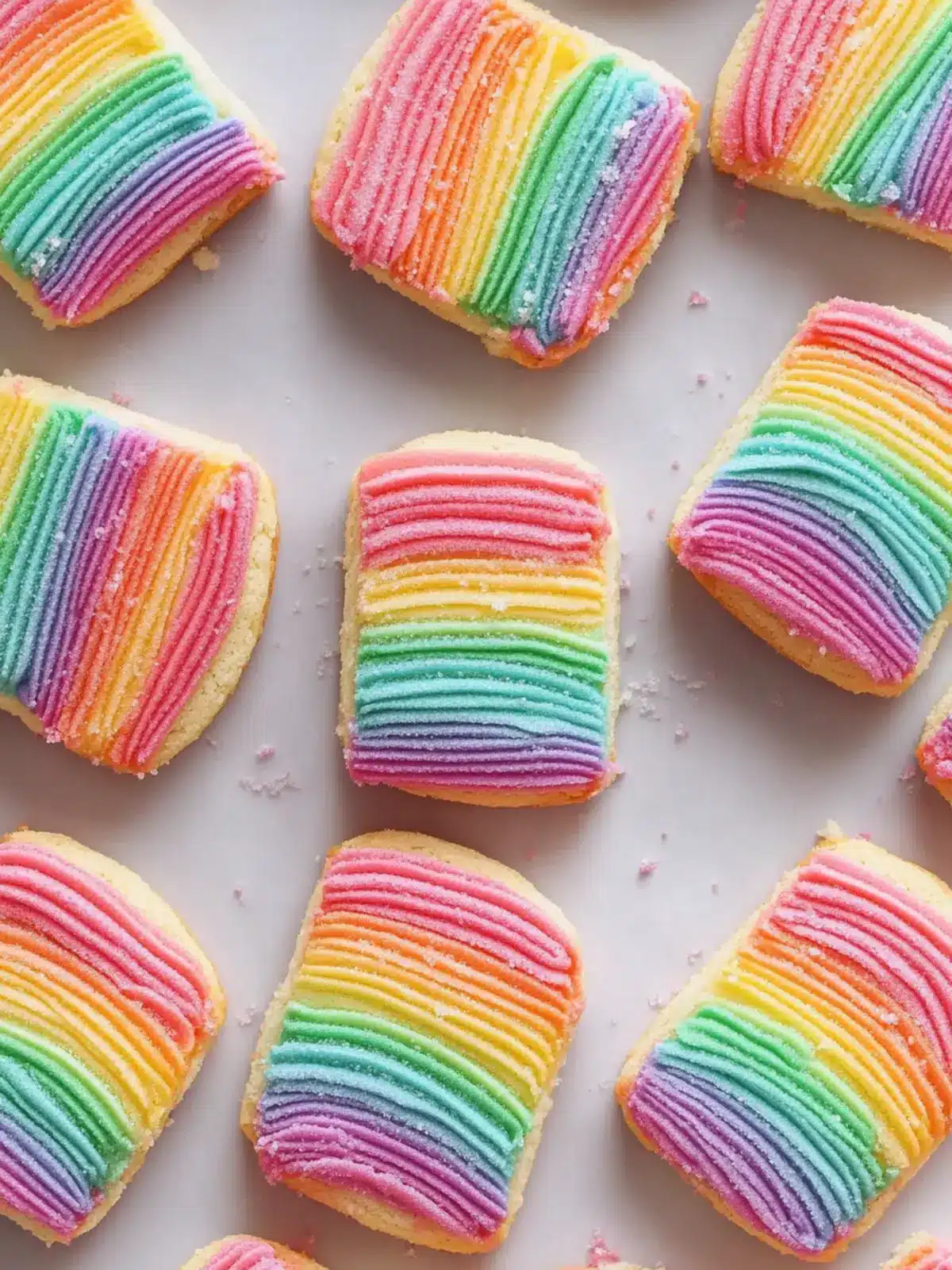Vegan Rainbow Cookies: Colorful Almond Delights You’ll Love 3 Rainbow Cookies