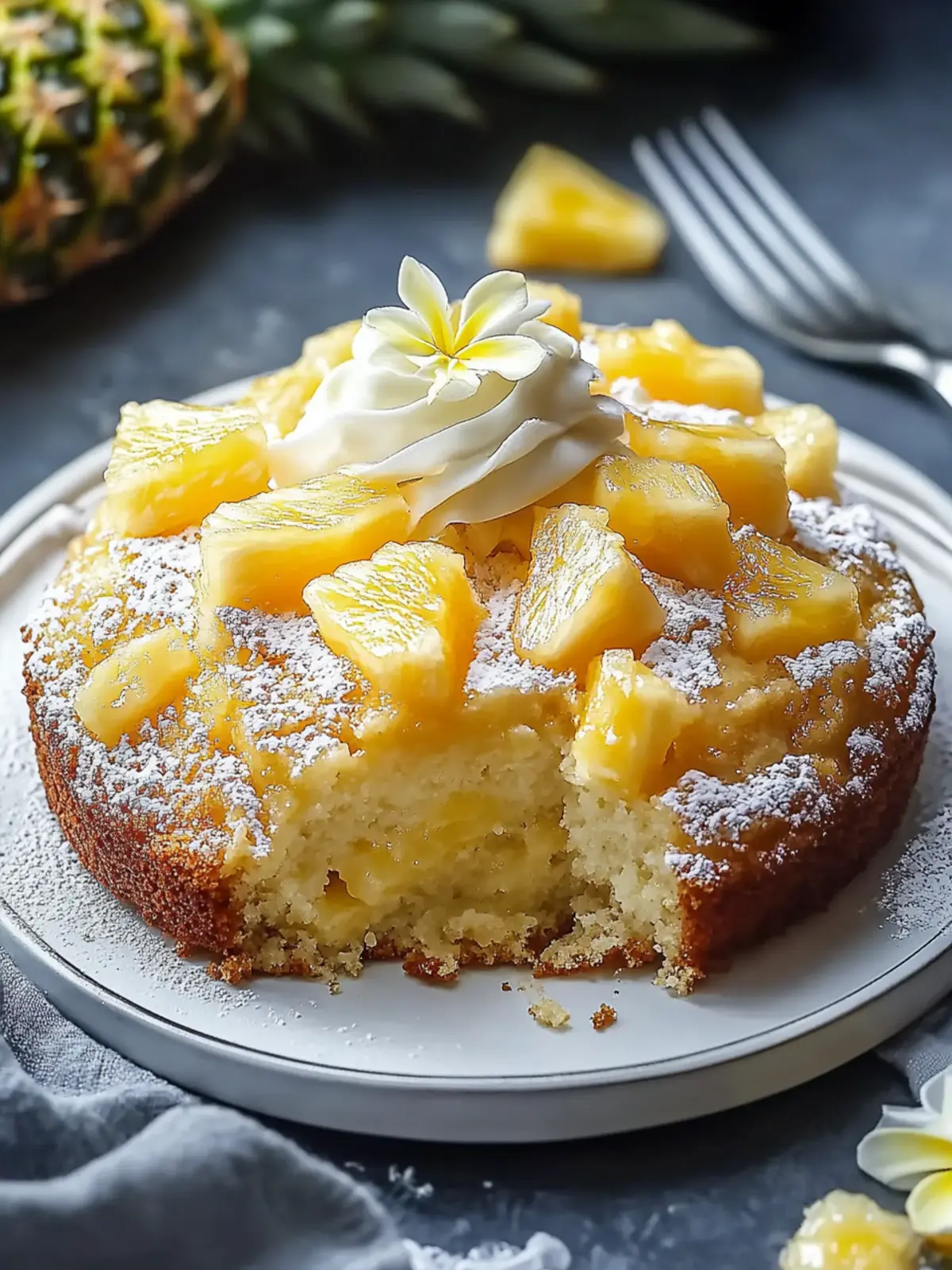 Pineapple Dump Cake Bliss: Simple 3-Ingredient Treat 4 Pineapple Dump Cake