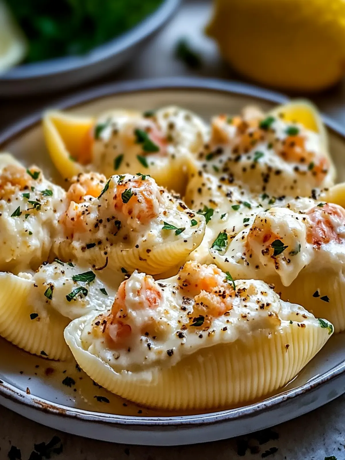 Creamy Seafood Stuffed Shells That Will Wow Your Dinner Guests 3 Creamy Seafood Stuffed Shells