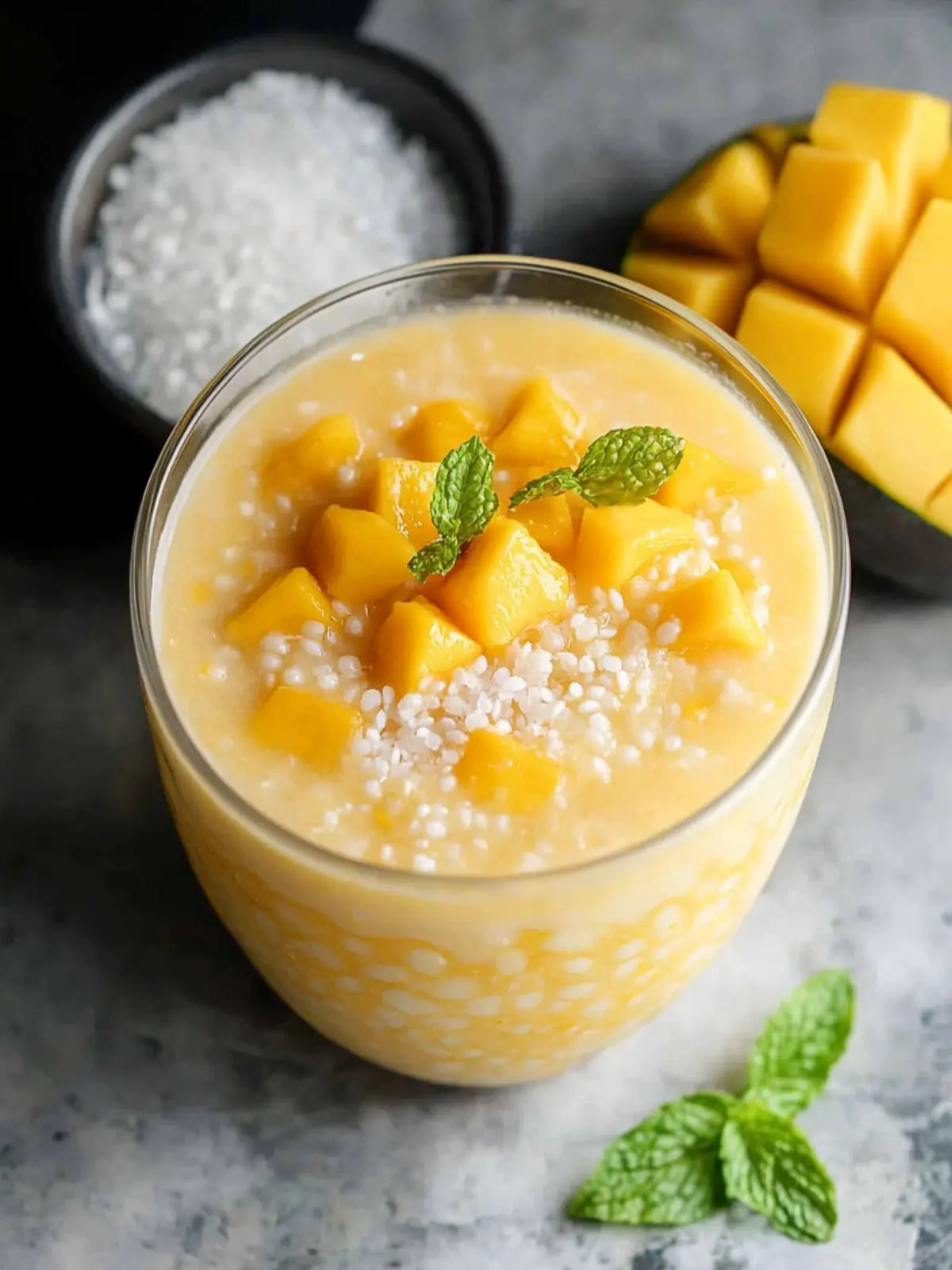 Delightful Mango Sago: A Refreshing Tropical Dessert 3 Mango Sago