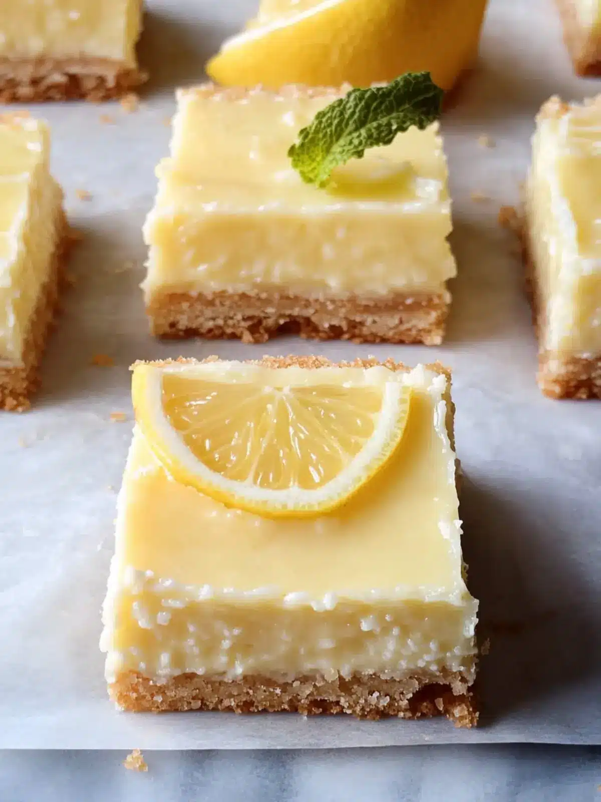 Irresistibly Creamy Lemon Squares That Brighten Your Day 4 Creamy Lemon Squares