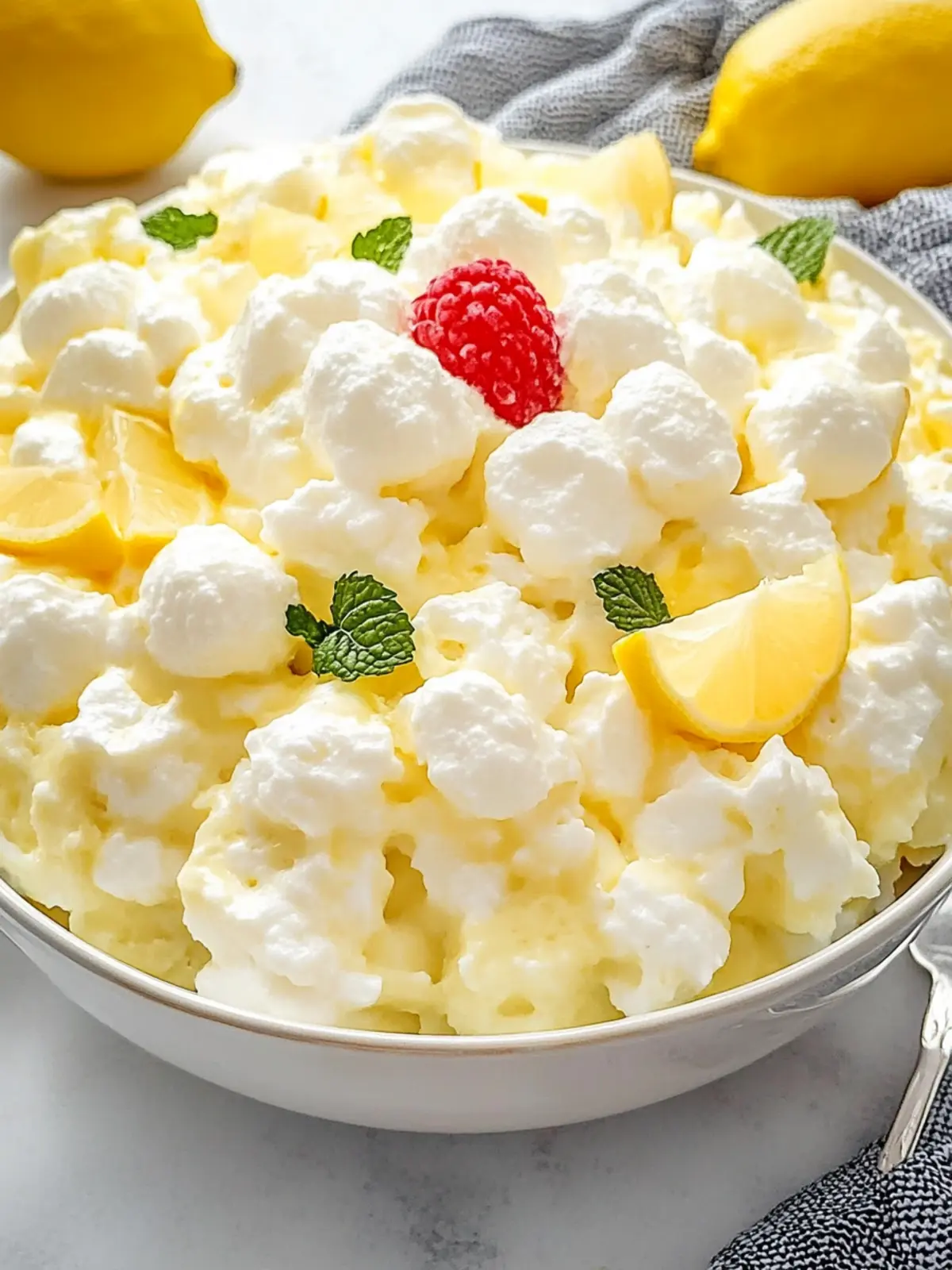 Deliciously Refreshing Classic Lemon Fluff Salad Recipe 3 Classic Lemon Fluff Salad
