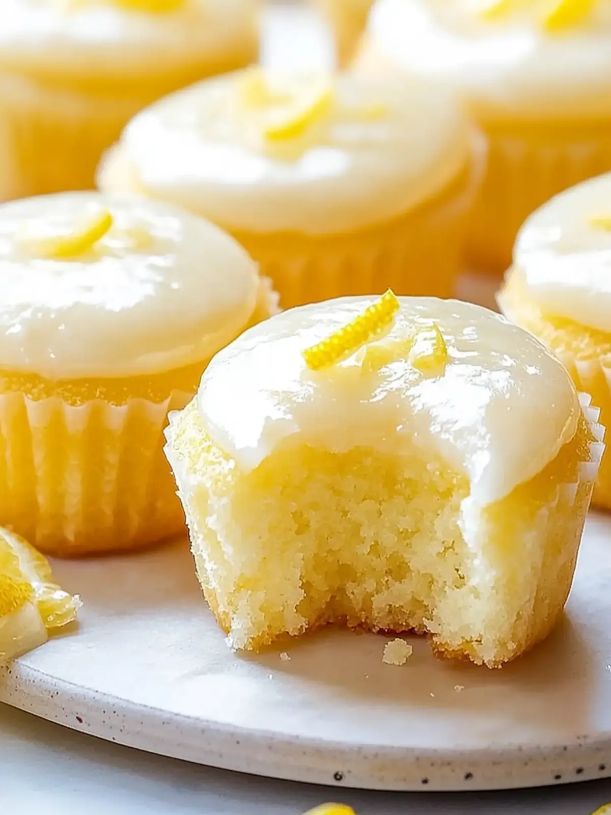Mini Lemon Drop Cakes – Zesty Bites for Every Celebration 2 Mini Lemon Drop Cakes