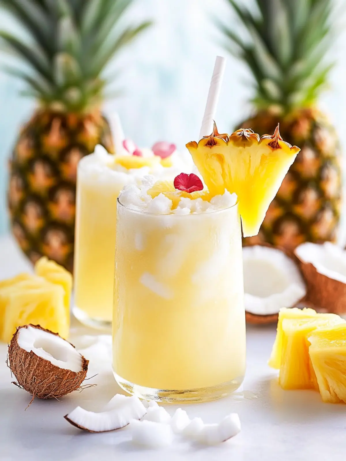 Refresh with Irresistible Coconut Pineapple Lemonade Blend 3 Coconut Pineapple Lemonade