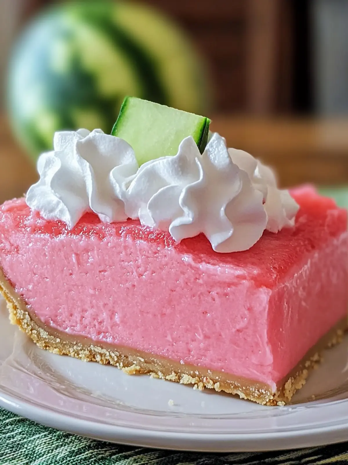 Refreshing Watermelon Mousse Pie for a Cool Summer Treat 5 Watermelon Mousse Pie