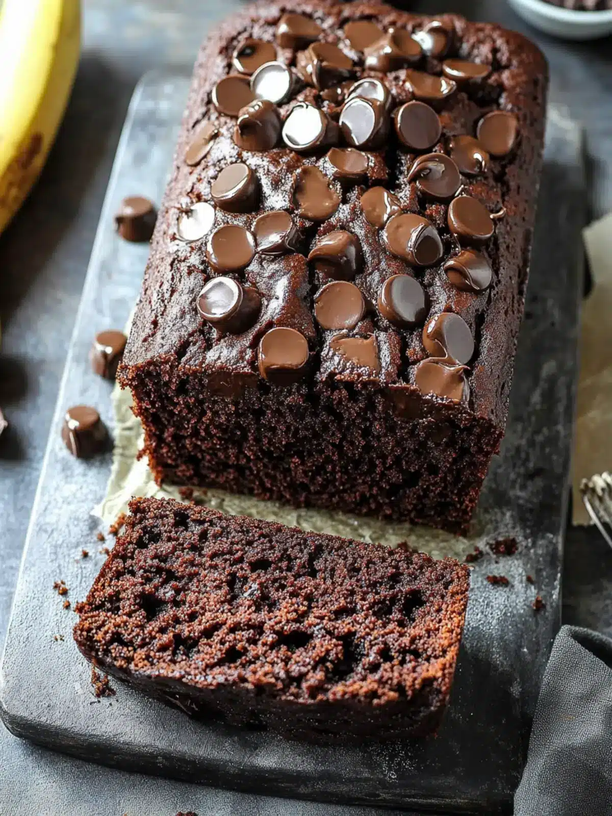Decadent Chocolate Banana Bread for Ultimate Comfort Baking 5 Chocolate Banana Bread