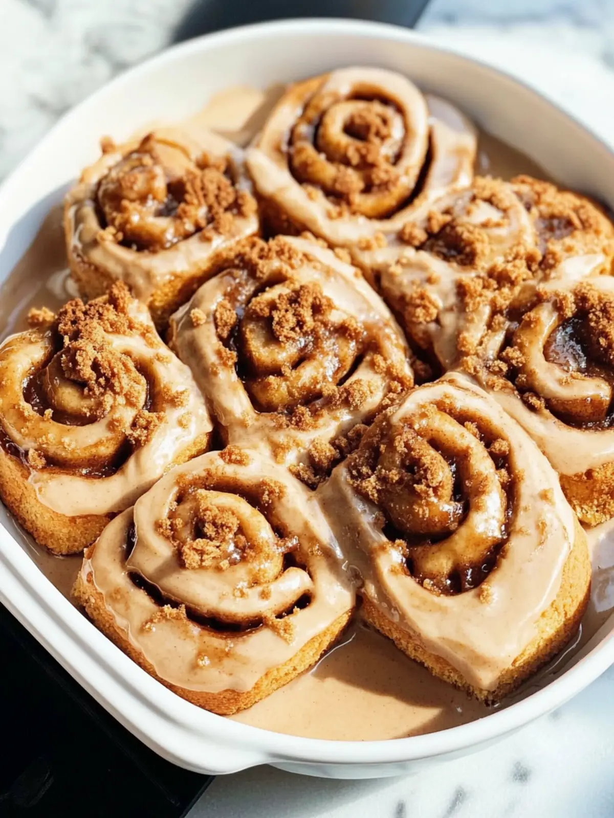 Indulge in Soft and Fluffy Biscoff Cinnamon Rolls Today 2 Soft and Fluffy Biscoff Cinnamon Rolls
