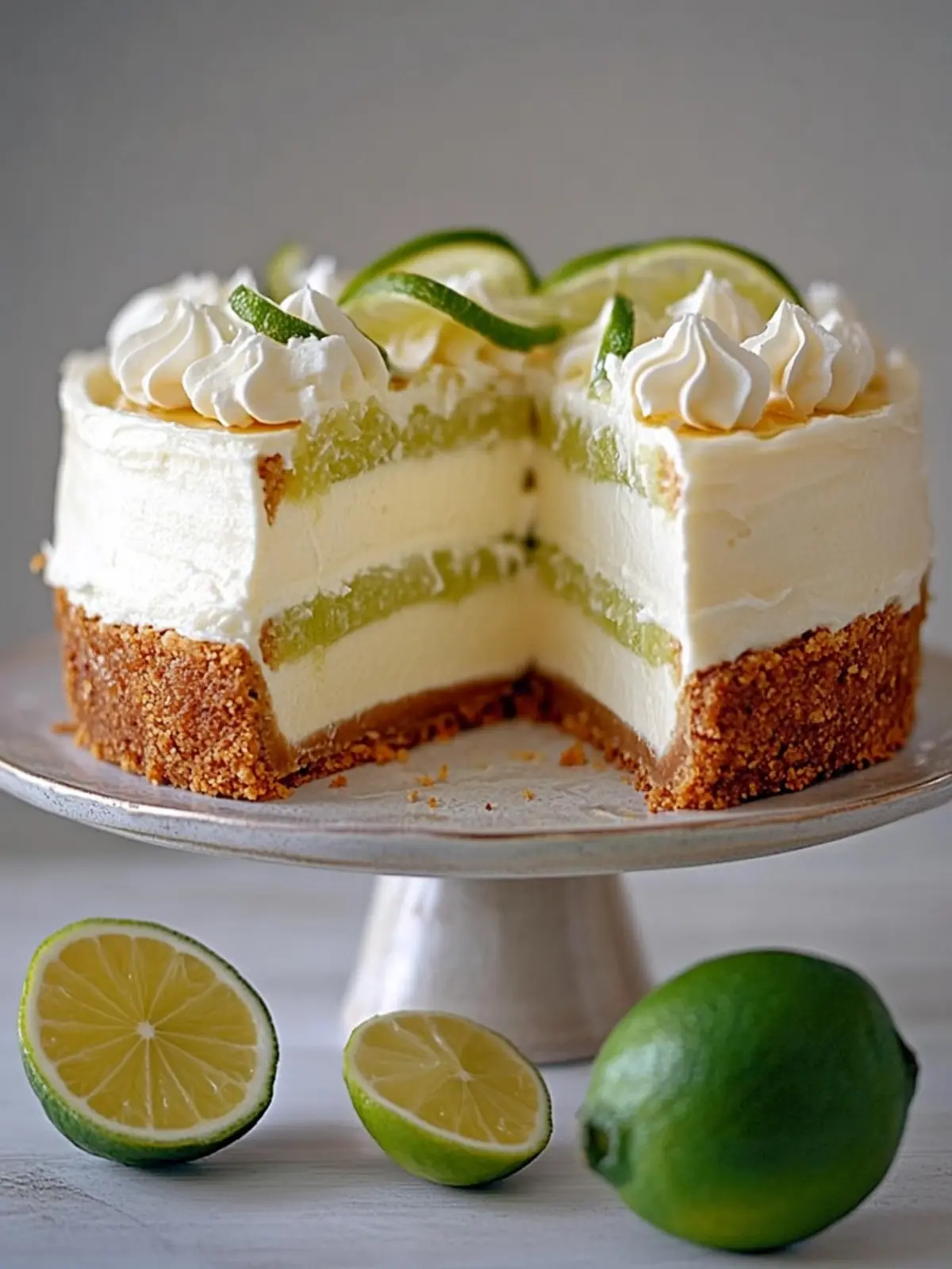 Triple Decker Key Lime Pie That's a Slice of Paradise 4 Triple Decker Key Lime Pie