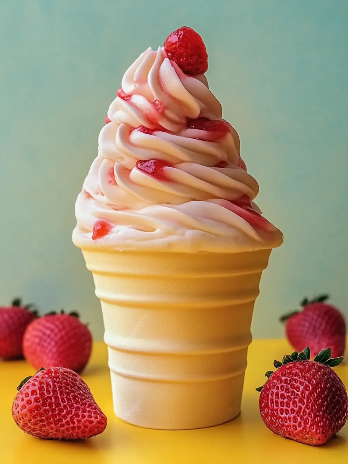 Creamy Strawberry Dole Whip: Your Dreamy Dairy-Free Dessert 5 Strawberry Dole Whip