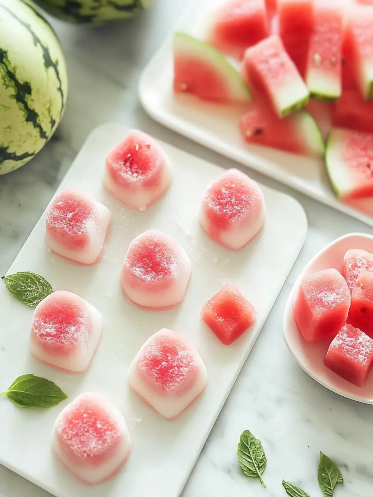 Mouthwatering Watermelon Mochi for a Refreshing Summer Treat 3 Watermelon Mochi
