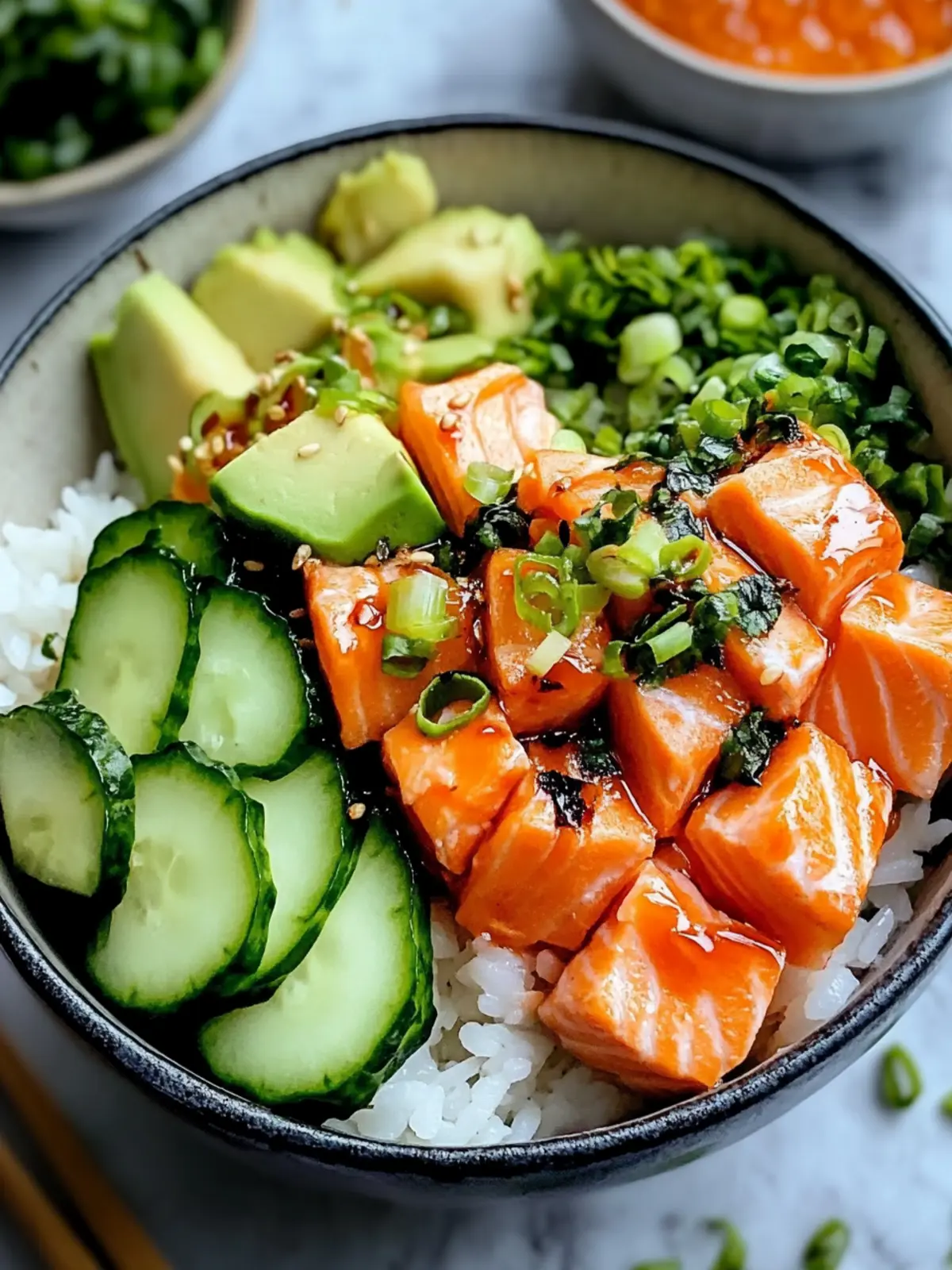 Irresistible Spicy Salmon Sushi Rice Bowl You’ll Crave Daily 3 Spicy Salmon Sushi Rice Bowl
