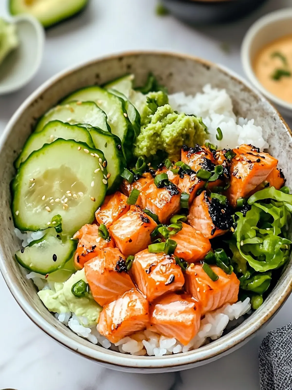 Irresistible Spicy Salmon Sushi Rice Bowl You’ll Crave Daily 4 Spicy Salmon Sushi Rice Bowl